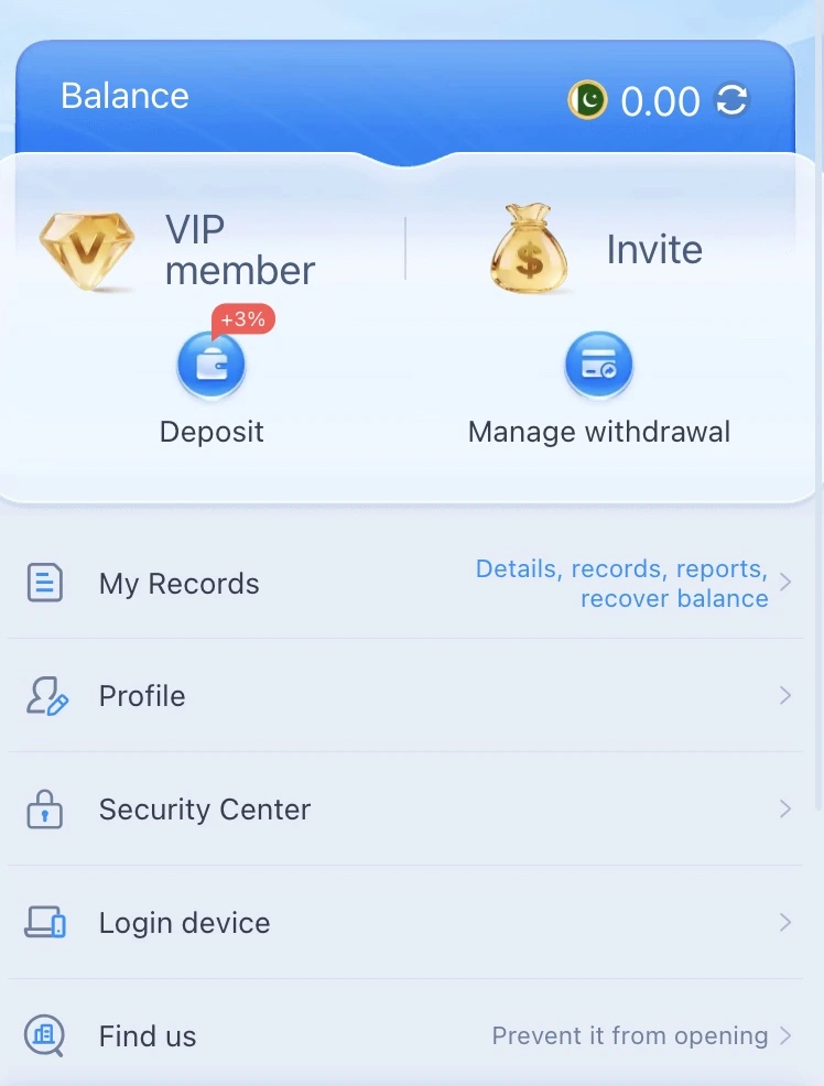 Deposit and Withdraw Money to the 888PKR
